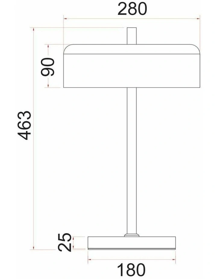 Kello Interior Drum Shade Table Lamps image 4