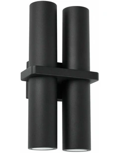 Briller Exterior Black Up/Down Single / Double Pillar Spot Light IP65