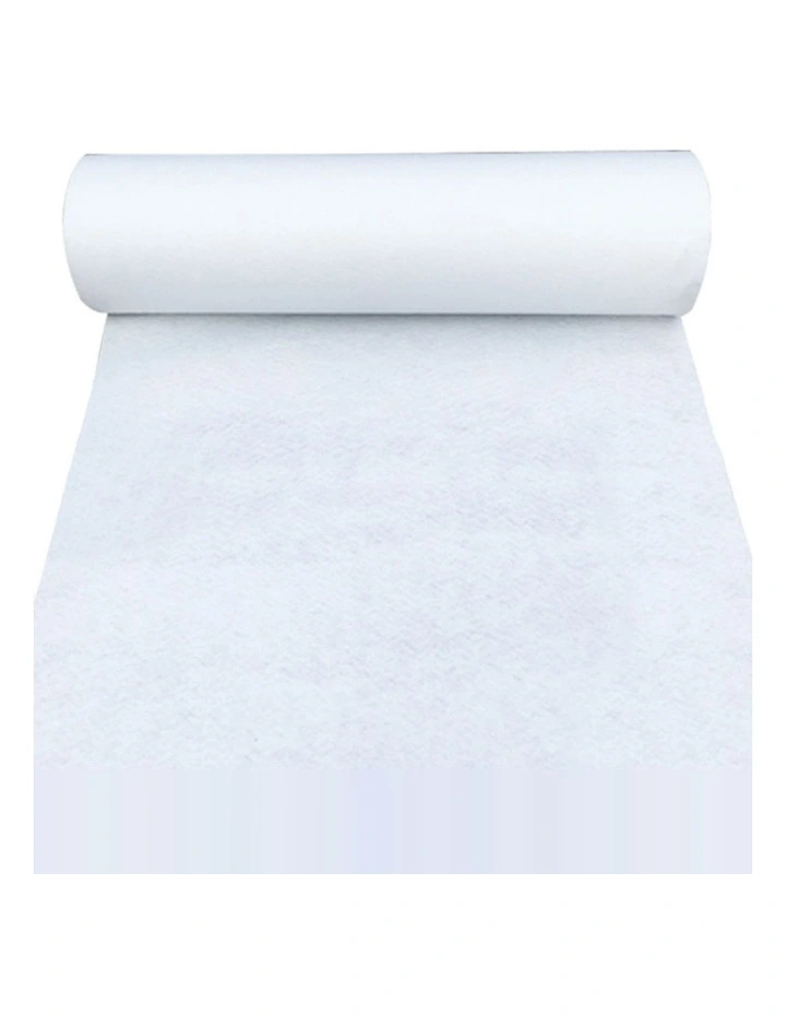10X1.2M White Carpet Aisle Runner Wedding Party Event Decoration Mat Rug Non-Woven Fabric Indoor image 5