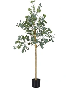 Artiss 180cm Artificial Eucalyptus Tree with Realistic Textured Leaves for Indoor Home Office Decor