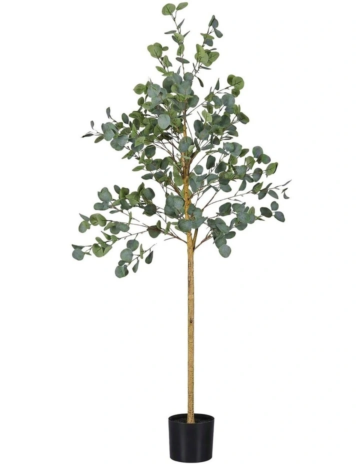 Artiss 180cm Artificial Eucalyptus Tree with Realistic Textured Leaves for Indoor Home Office Decor image 1