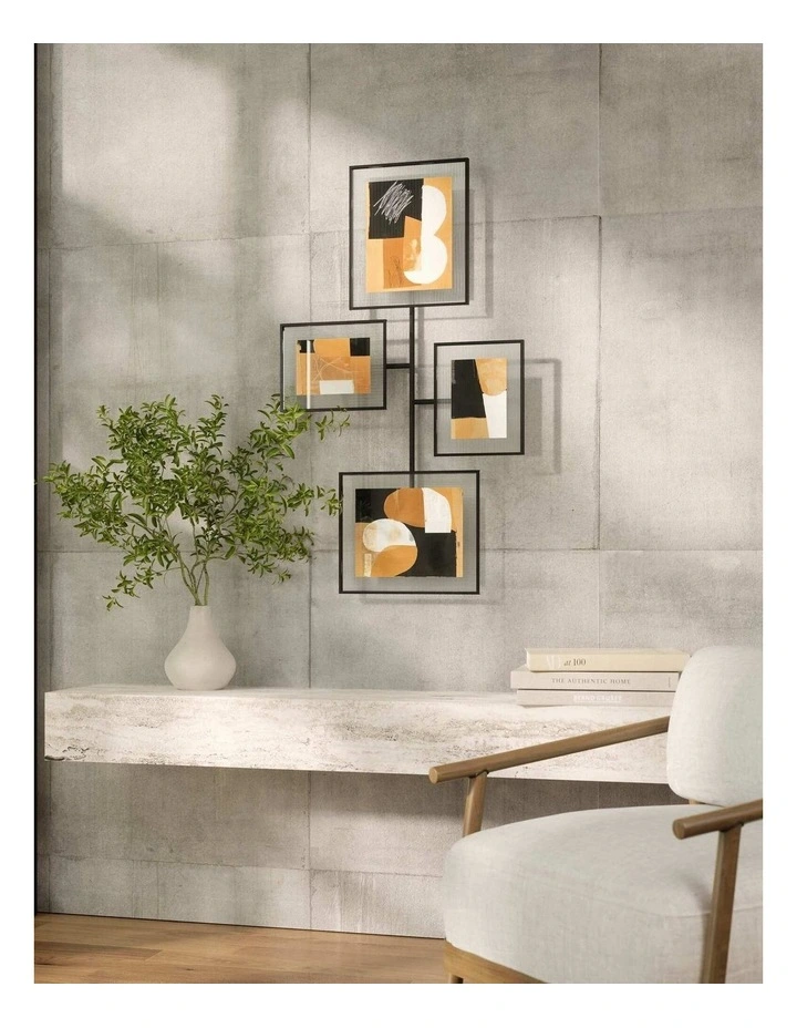 Umbra Flute Wall Gallery Frame - Black 8x57x99cm image 3