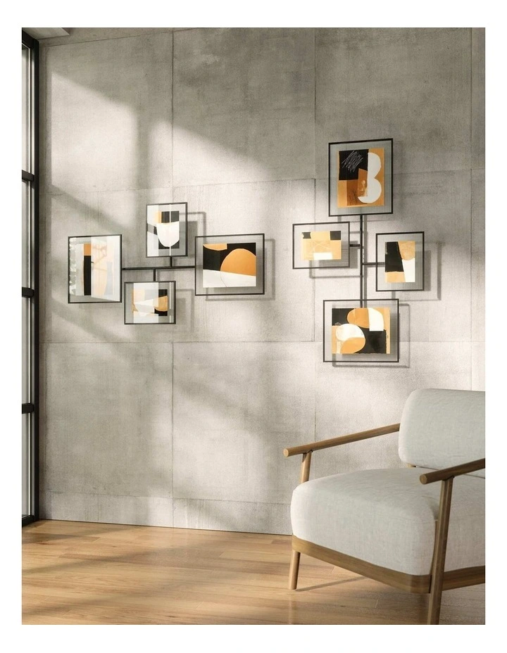Umbra Flute Wall Gallery Frame - Black 8x57x99cm image 4