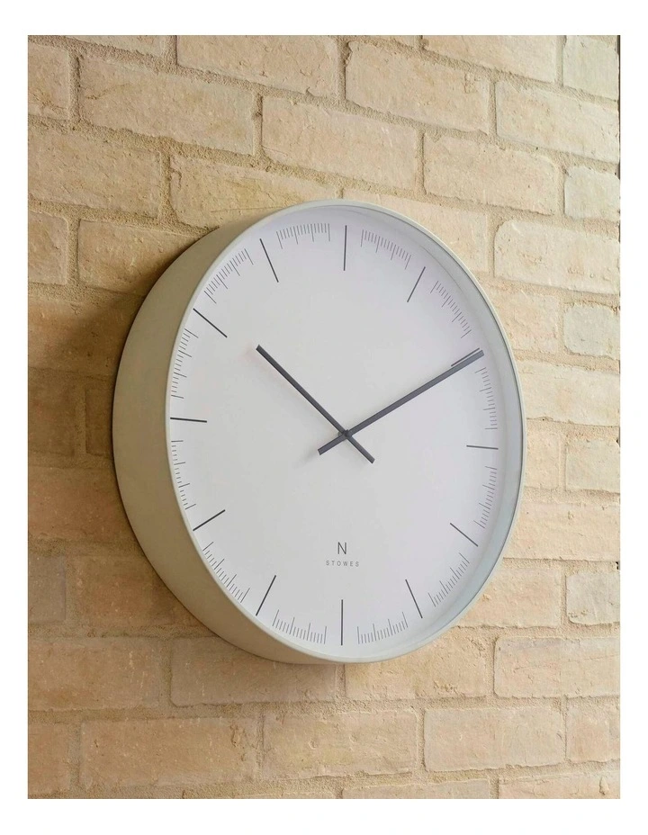Amalfi Oliver Clock - White Dia50x10cm image 2