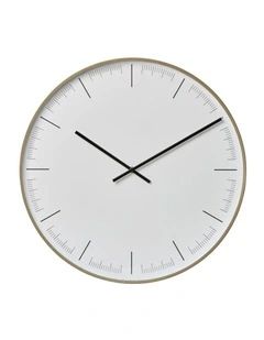 Amalfi Oliver Clock - Grey Dia50x10cm