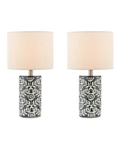 Hampton Table Lamp 31cm - Set of 2