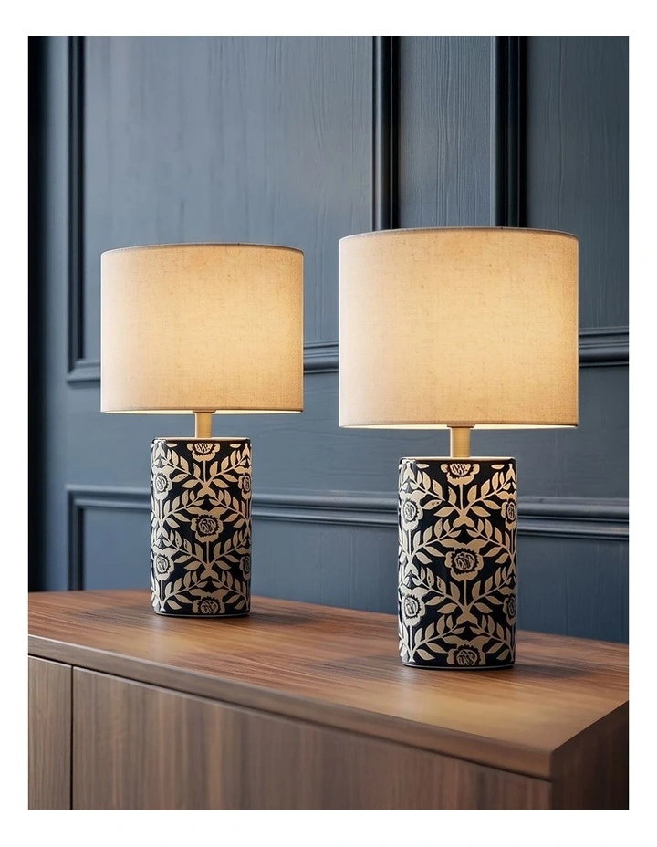 Hampton Table Lamp 31cm - Set of 2 image 4