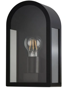 Sena Outdoor Wall Light - Black