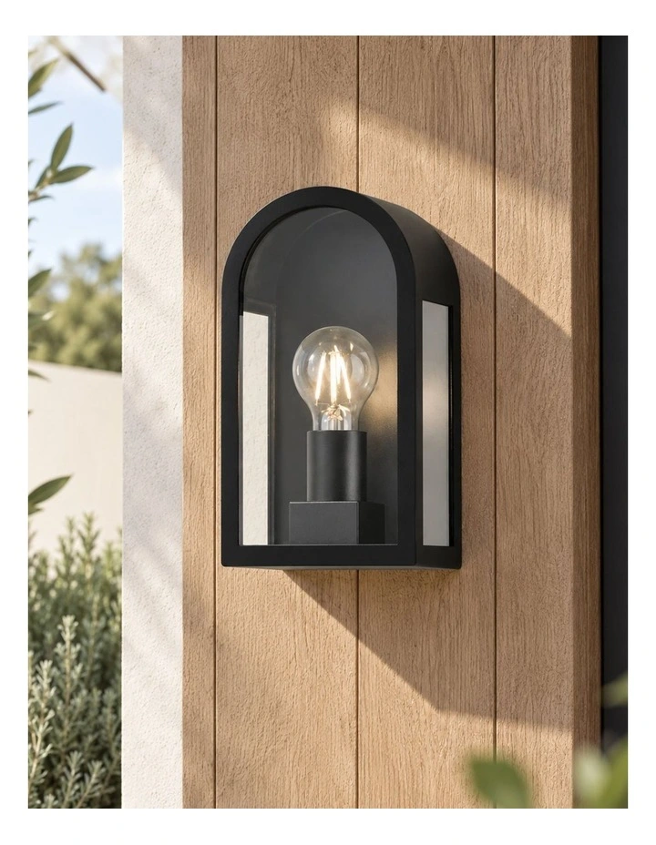 Sena Outdoor Wall Light - Black image 3