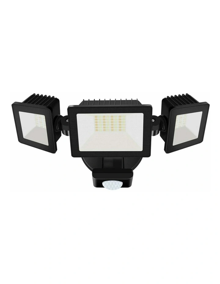 LED Tri-CCT 30W Adjustable Security Light with Sensor IP65 image 2