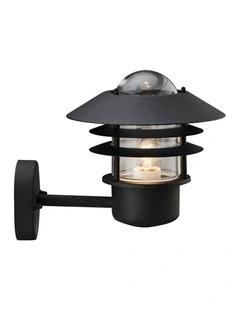 Elio Outdoor Wall Light - Black