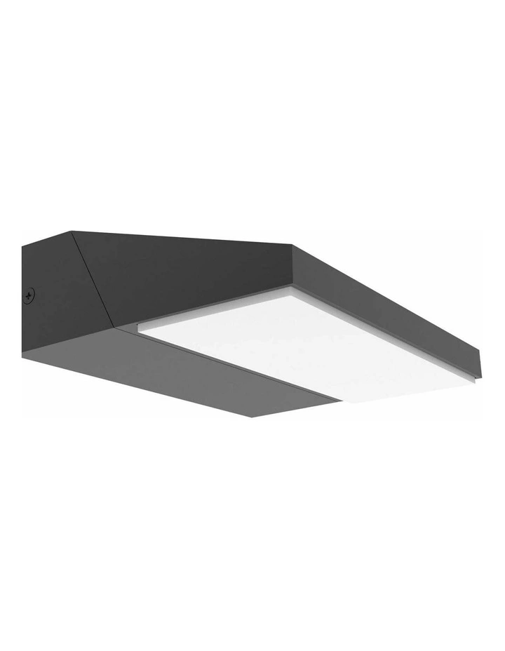 Plana Exterior LED Adjustable Wedge Surface Mounted Wall Lights IP65 image 1