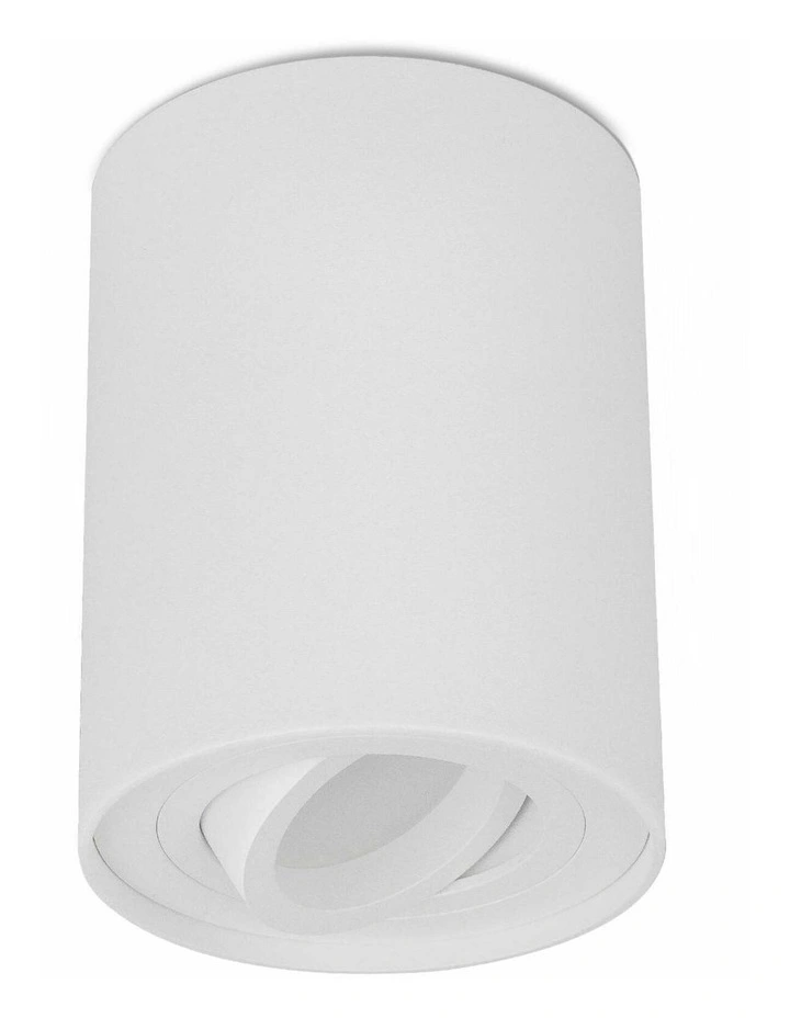 GU10 Round Gimbal Surface Mounted Ceiling Downlights image 1