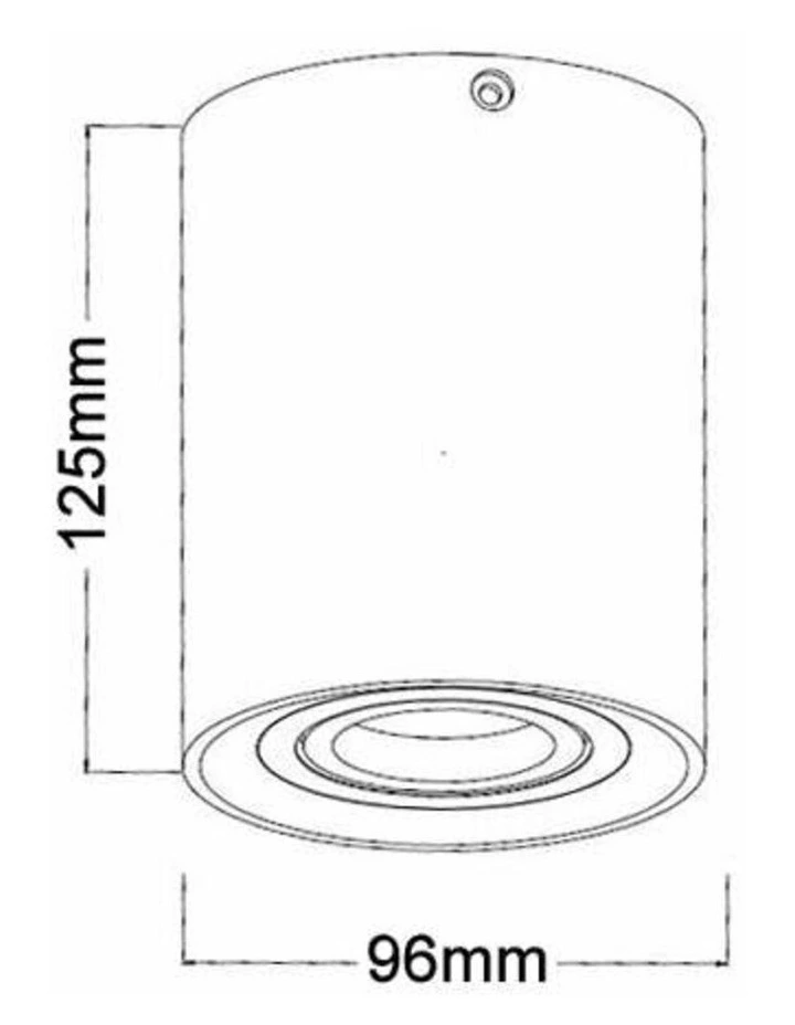 GU10 Round Surface Mounted Ceiling Downlights image 3