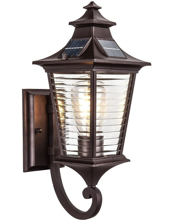 Elowen Up Solar Dimmable Outdoor Wall Light image 1