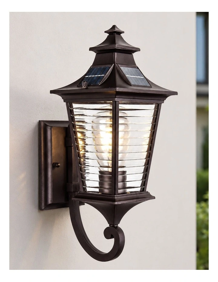 Elowen Up Solar Dimmable Outdoor Wall Light image 2