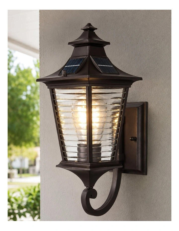Elowen Up Solar Dimmable Outdoor Wall Light image 3