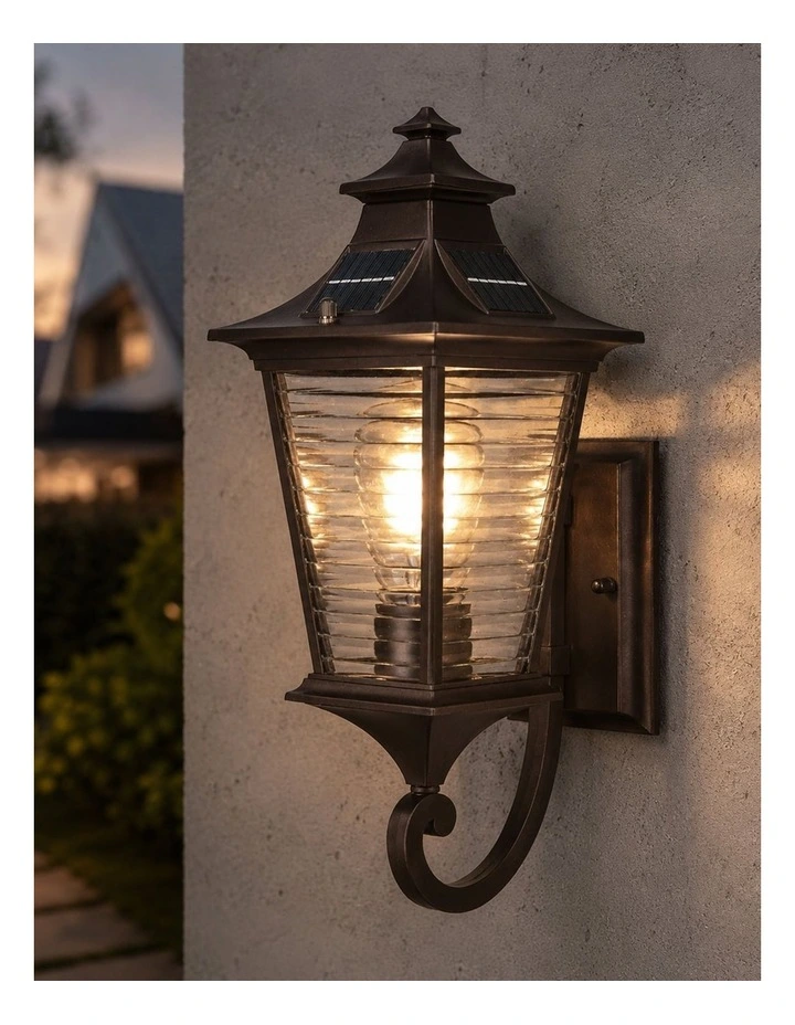 Elowen Up Solar Dimmable Outdoor Wall Light image 4