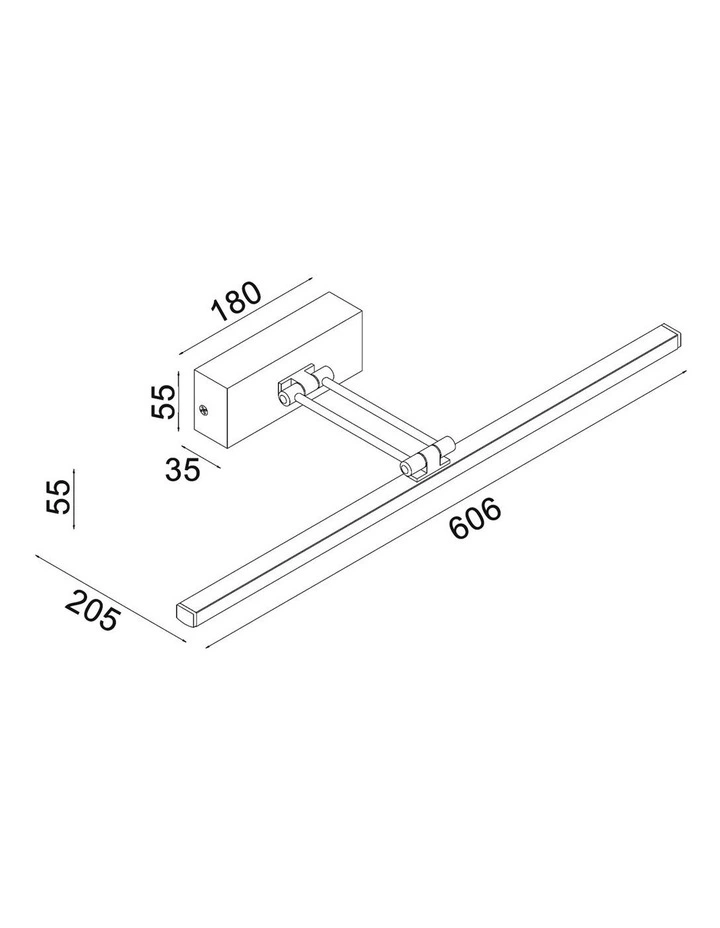 Vanidad LED Tri-CCT Interior Dimmable Picture Wall Lights IP20 image 2