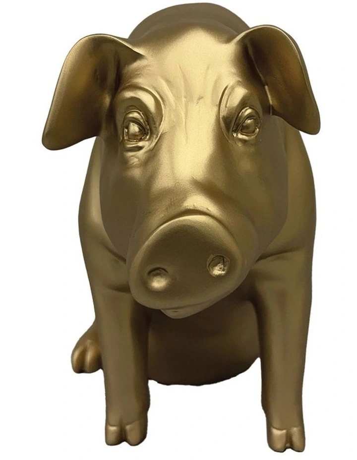 Urban Attitude Piggy Money Box - Matte Gold image 4