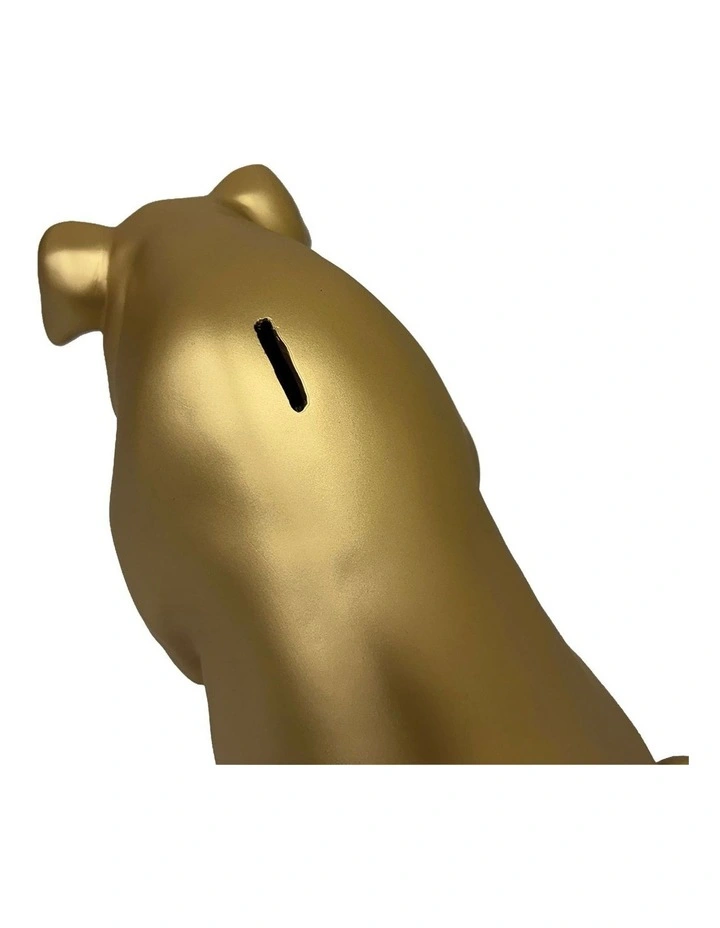 Urban Attitude Piggy Money Box - Matte Gold image 6