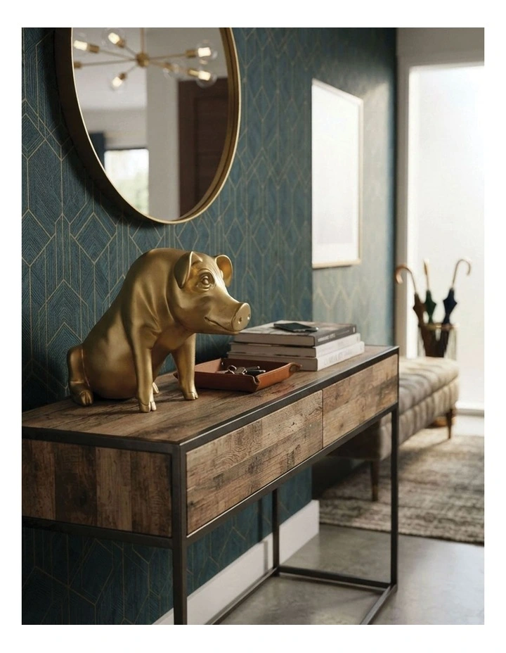 Urban Attitude Piggy Money Box - Matte Gold image 7