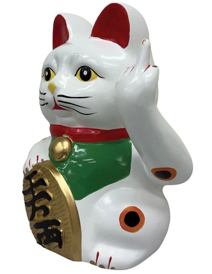 Urban Attitude Cheeky Un-Lucky Cat Money Box image 3