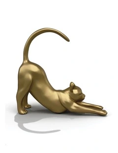 Urban Attitude Cat Butt Money Box - Matte Gold
