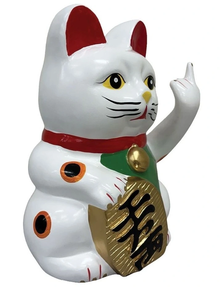 Urban Attitude Cheeky Un-Lucky Cat image 2