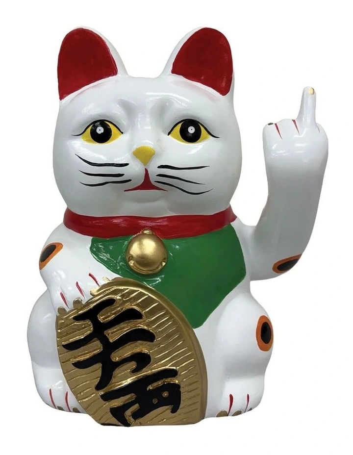 Urban Attitude Cheeky Un-Lucky Cat image 5