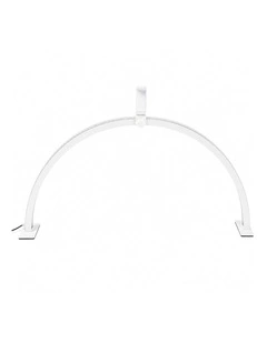 Emitto Nail Light Half Moon Desk Lamp Dimmable Salon Lash Phone Clip White