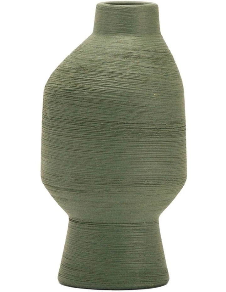 The Grass Is Greener Vase in Olive image 1