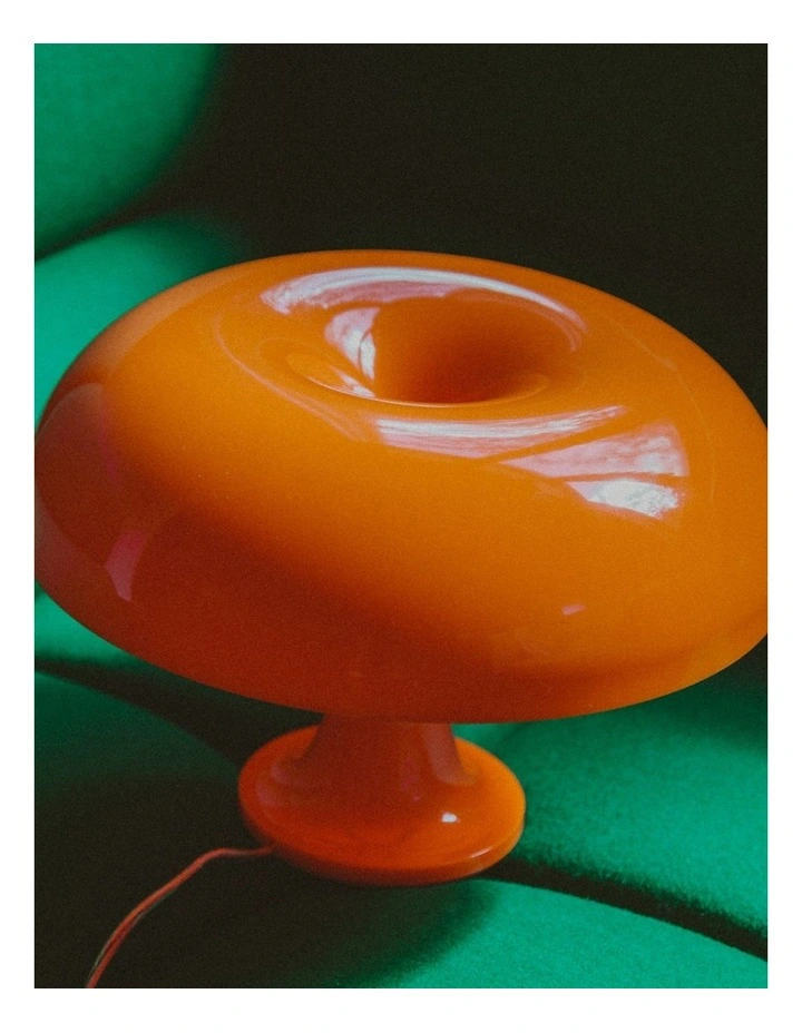 Puffball Lamp in Blood Orange image 4