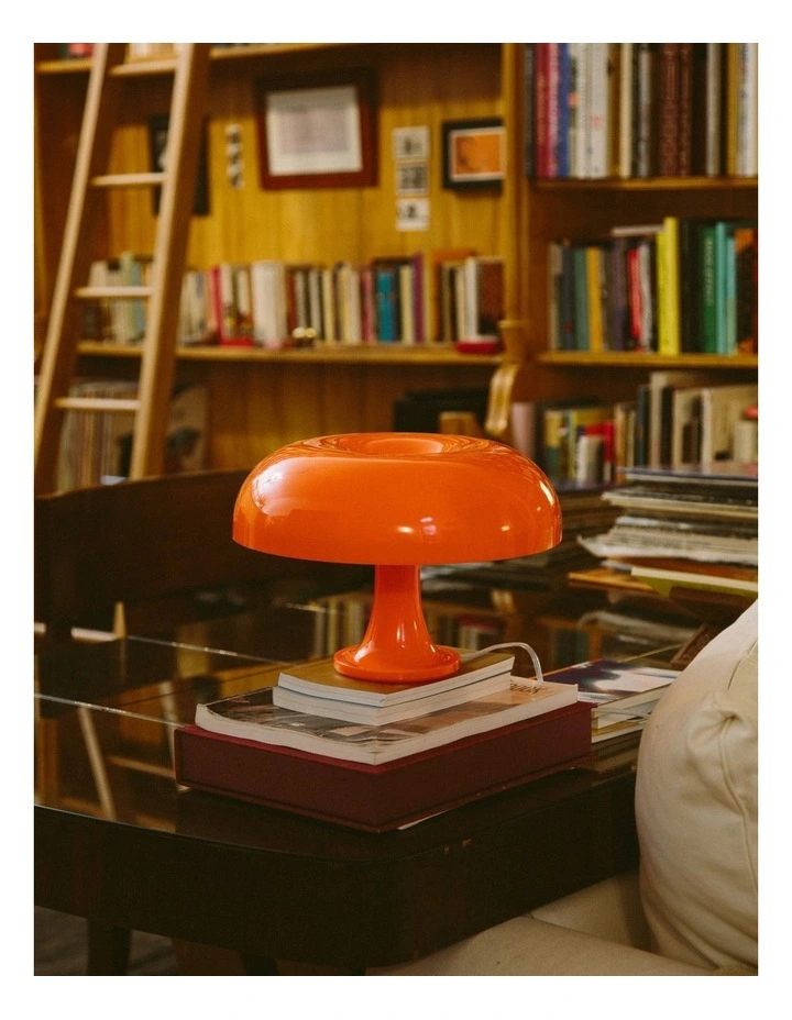 Puffball Lamp in Blood Orange image 6
