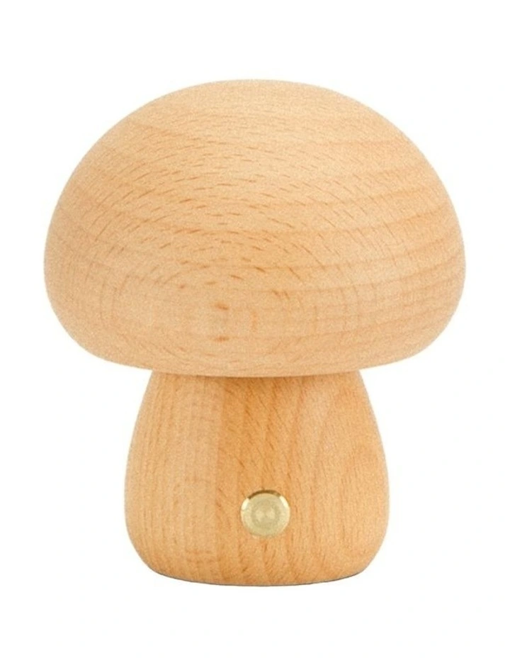 Timber Mushie Lamp in Beech image 2