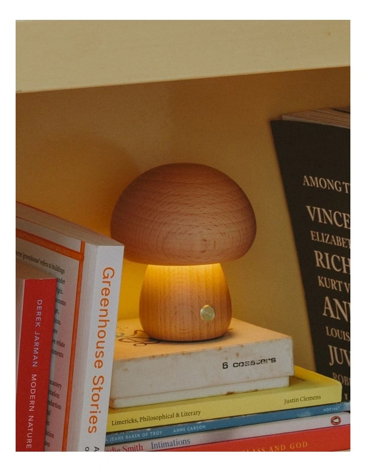 Timber Mushie Lamp in Beech image 3