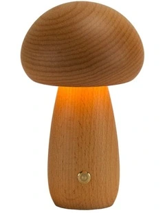Timber Mushie Lamp in Beech