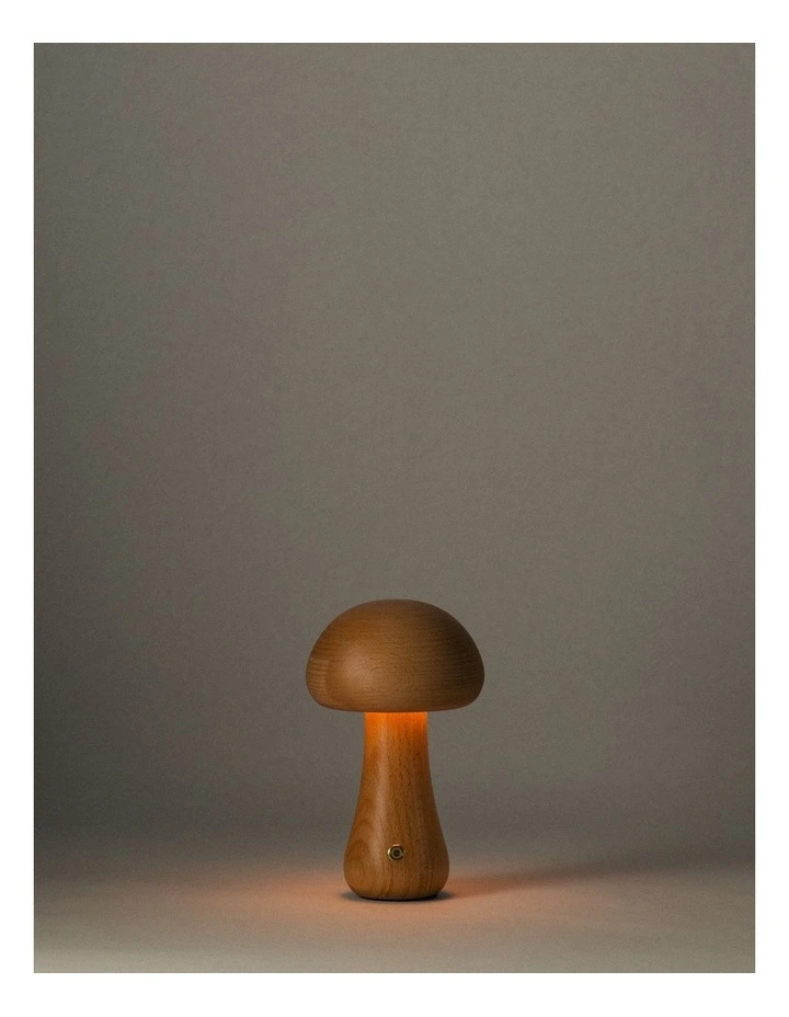 Timber Mushie Lamp in Beech image 3