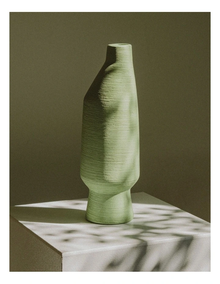 The Grass Is Greener Vase in Matcha image 2