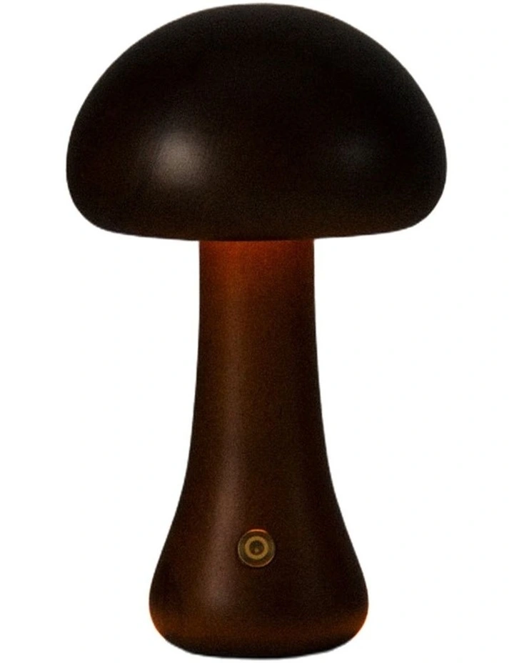 Timber Mushie Lamp in Walnut image 1