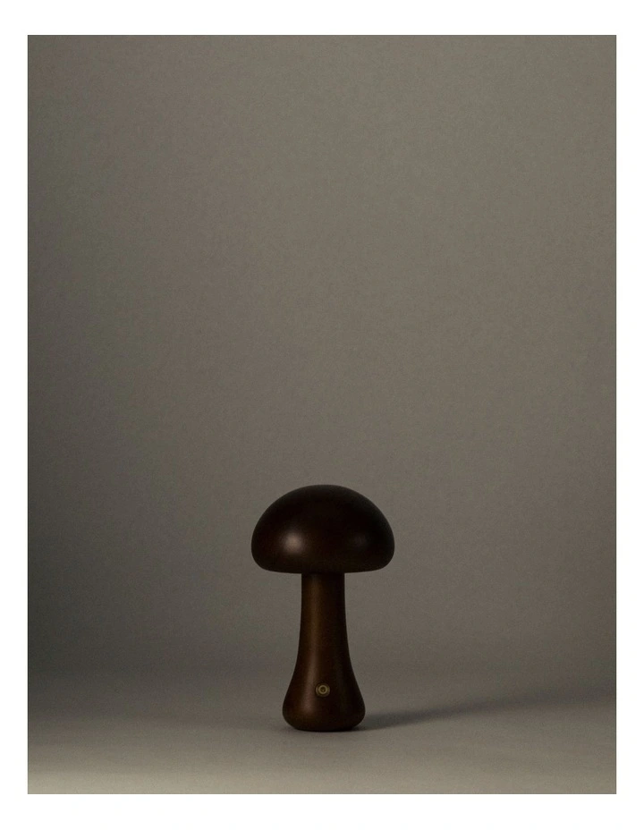 Timber Mushie Lamp in Walnut image 3