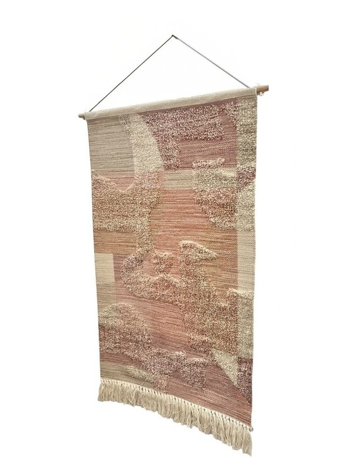 Solana Wall Tapestry 62x100x1cm Pink Multi image 2