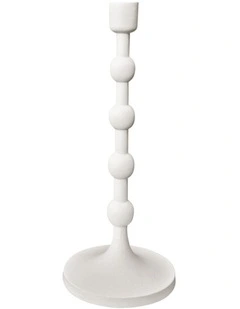 Kemma Candle Holder Large 13x13x32cm White