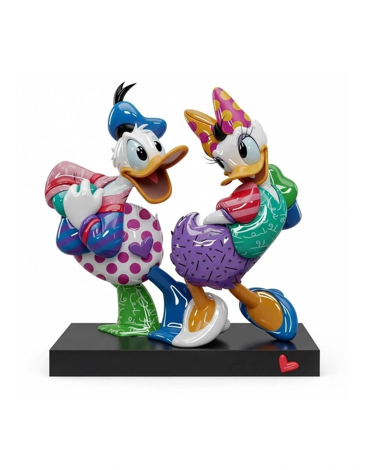 Disney Britto - Daisy & Donald in Love Figurine 18cm - Resin image 1