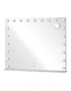 Oikiture 100x80cm Hollywood Makeup Mirror 21 LED Bulbs Vanity Wall Mirrors