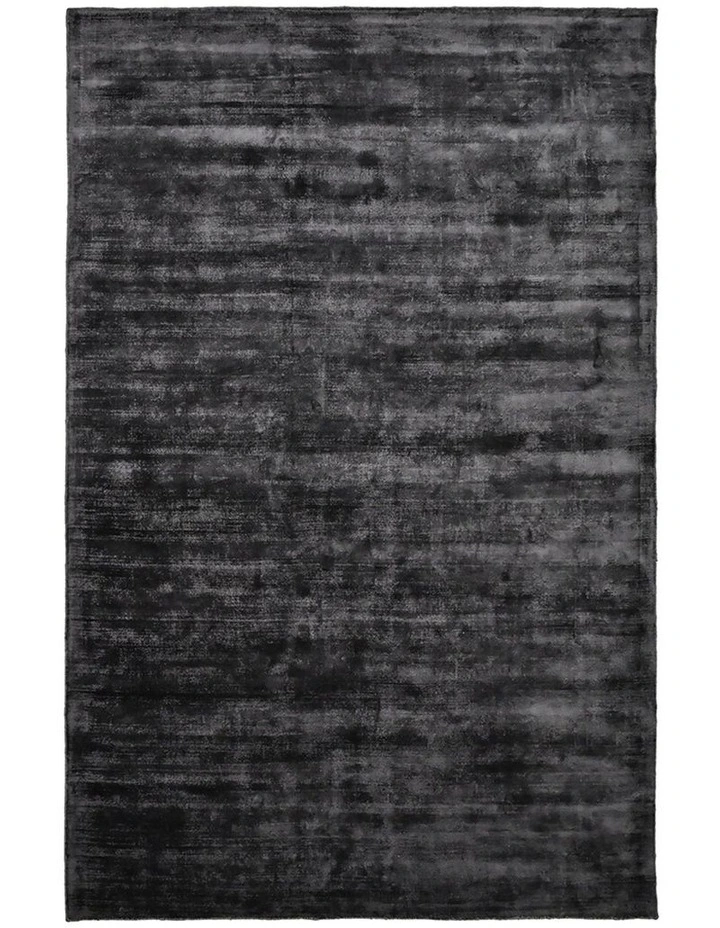 Neo Viscose Rug 170x240cm Charcoal image 1
