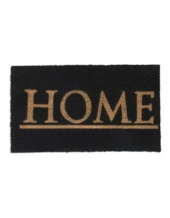 PVC Backed Coir Printed Mat 45x75cm Home
