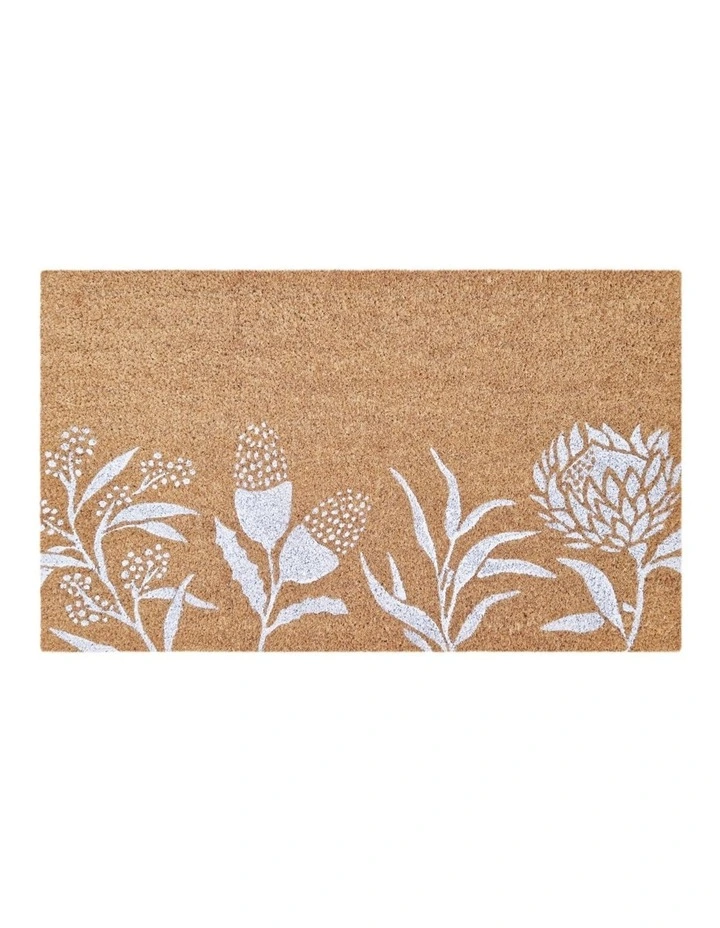 PVC Backed Coir Mat 45x75cm Bindi image 1