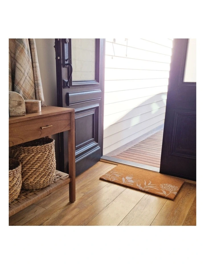 PVC Backed Coir Mat 45x75cm Bindi image 3