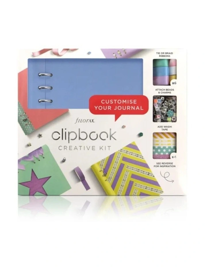 A5 Clipbook Creative Kit Vista Blue image 3